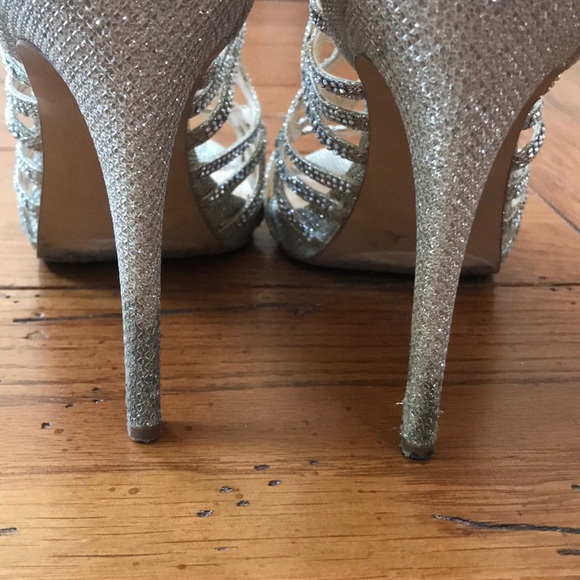 Sparkly INC Caged heels - Picture 6 of 7